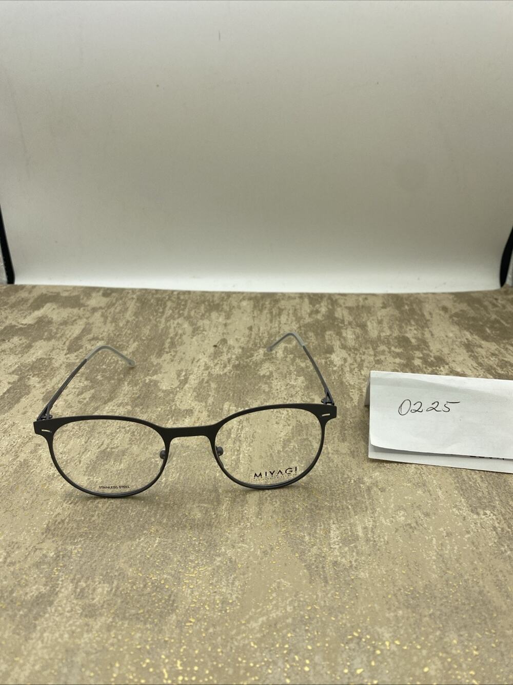 Miyagi Eyewear LA Aspen 1512 COL 02 49-20-145 Eyeglasses Frame SS Gunmetal